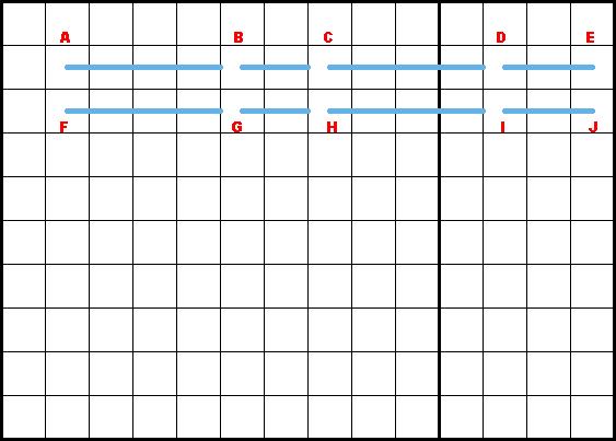 Darning Stitch Diagram