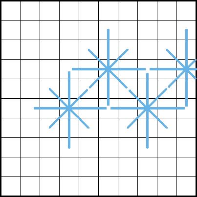 Double Straight Cross Stitch Diagram 3