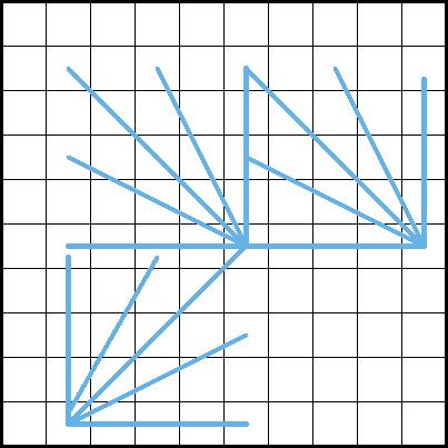 Fan Stitch - Diagram 2