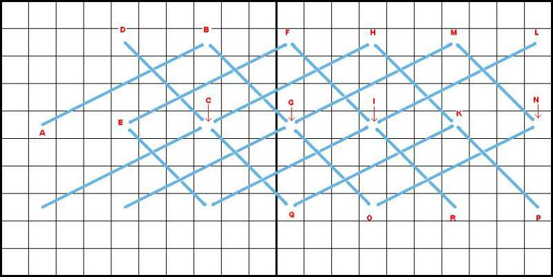 Long Armed Cross Stitch Diagram 2