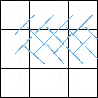 Plaited Interlaced Stitch - Diagram 3