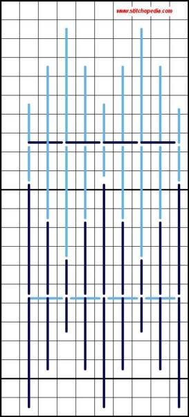 Princess Pattern Stitch - Diagram 4