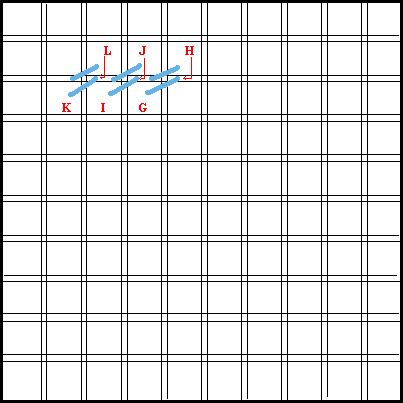 Aubusson Stitch - Diagram 2