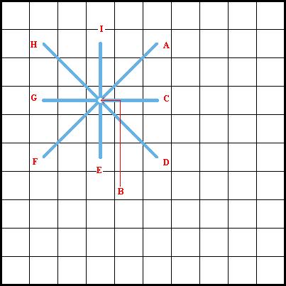 Star Stitch - Diagram 1