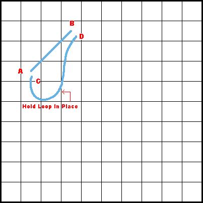 Velvet Stitch - Diagram 1