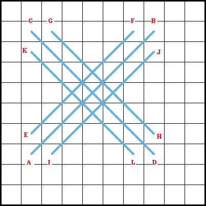 Waffle Stitch Diagram 2